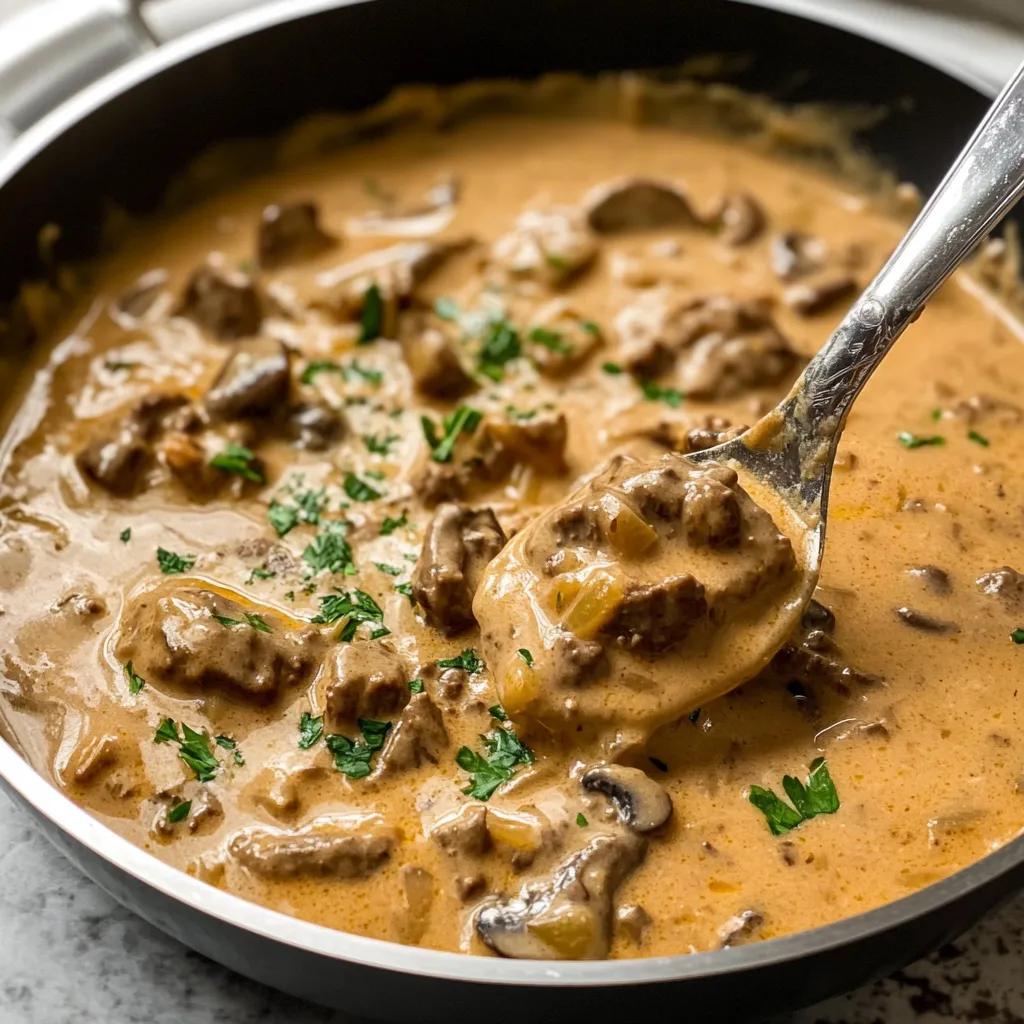 Gordon Ramsay Beef Stroganoff