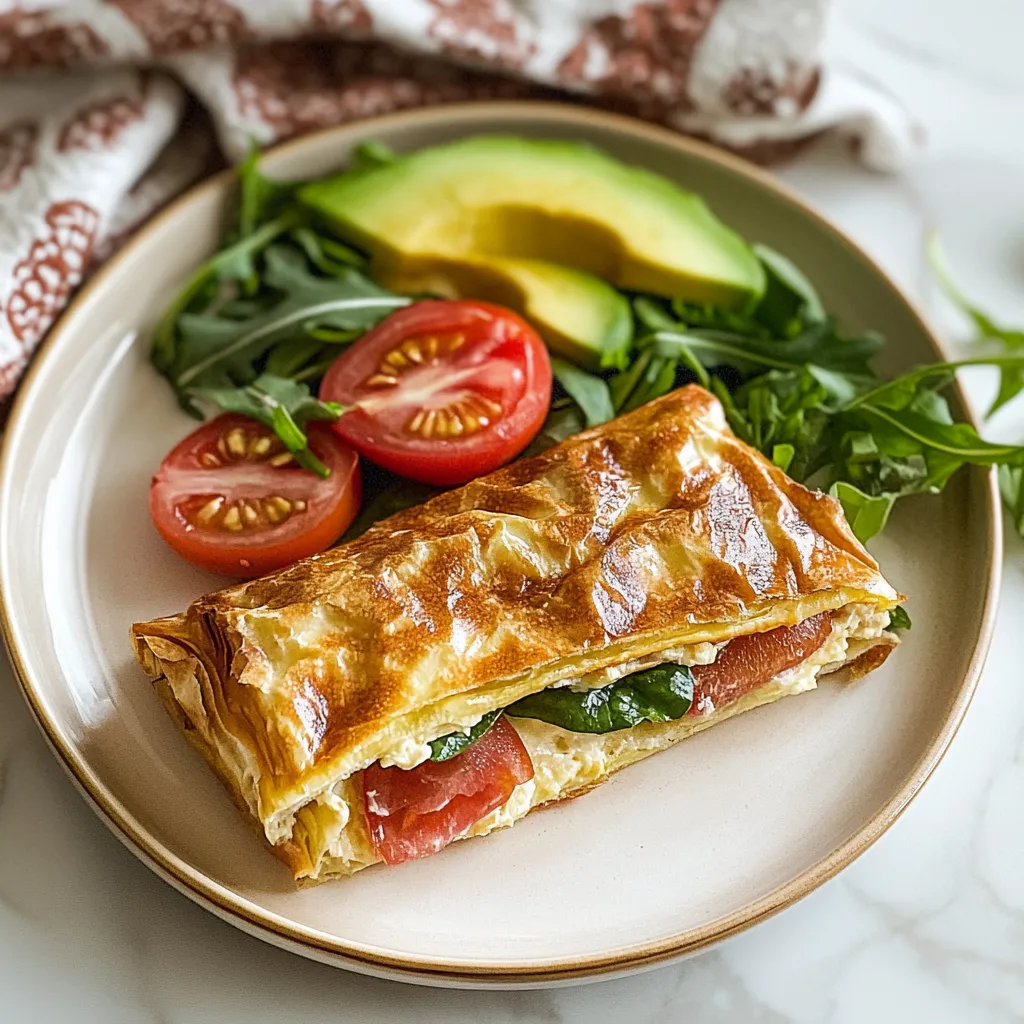 High Protein Cottage Cheese Flatbread