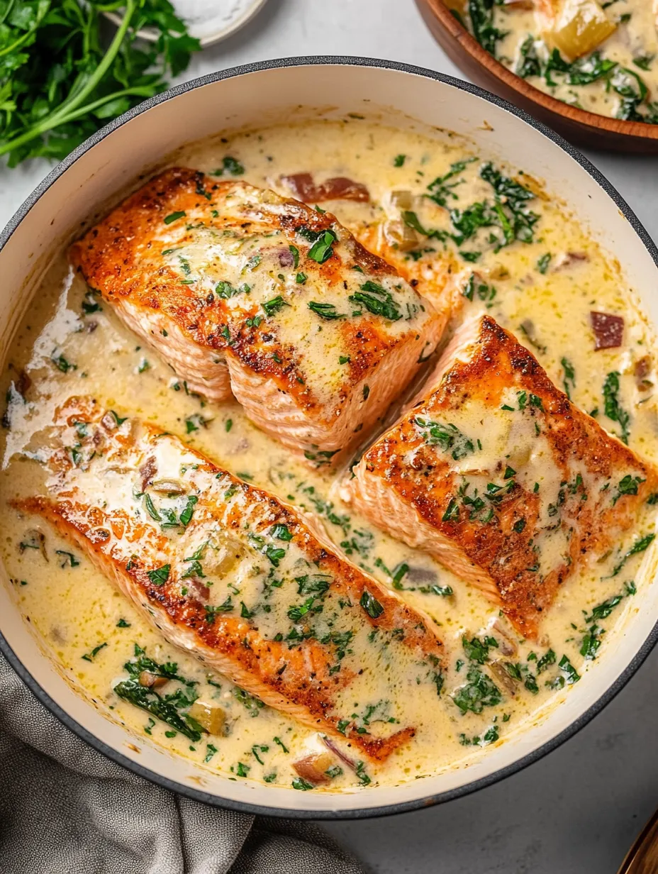 Creamy Tuscan Salmon Homemade