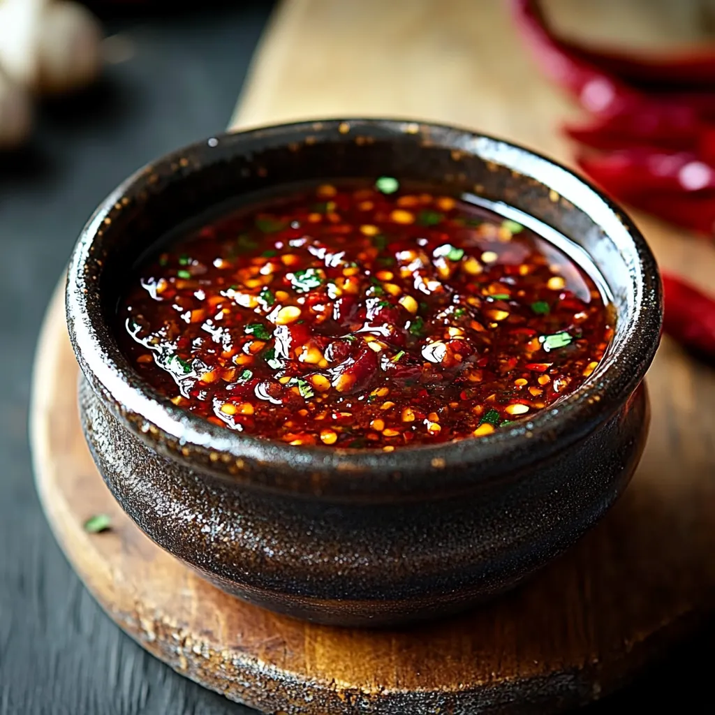 Chili Garlic Sauce in Jar