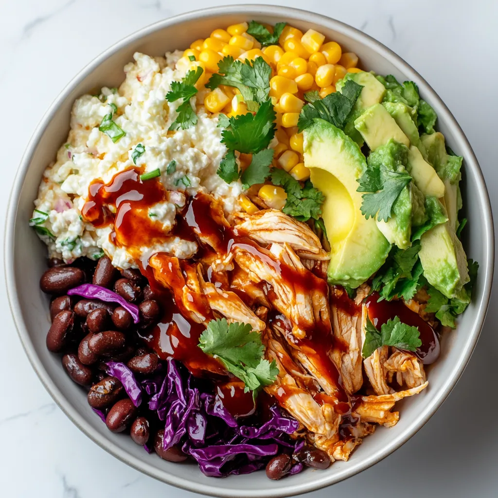 BBQ Chicken Cheese Bowl