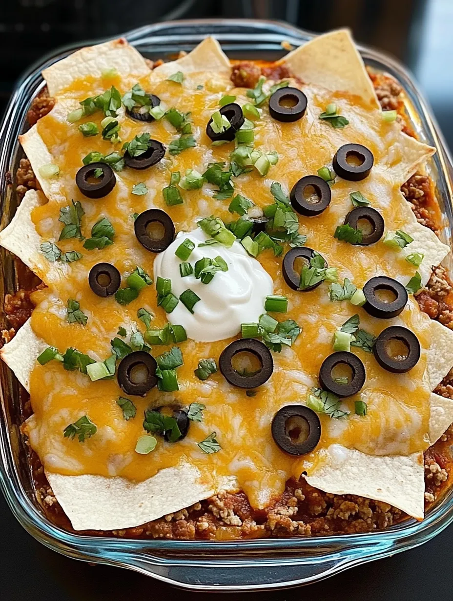 Layered Taco Bake Recipe