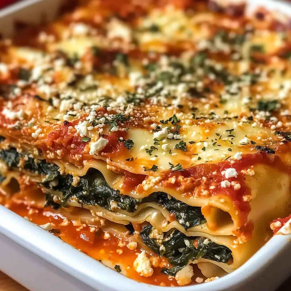 Spinach Lasagna with Ricotta