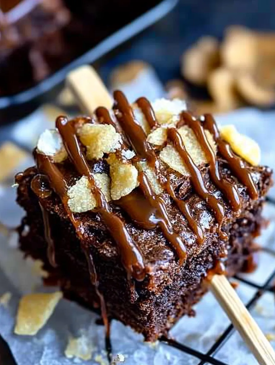 Salted Caramel Brownies