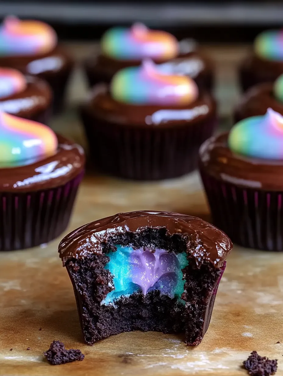 Rainbow Cupcakes