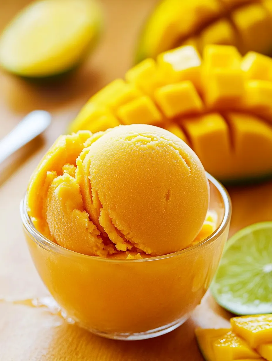 Mango Sorbet