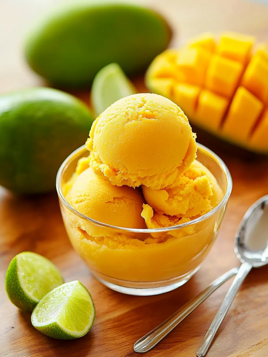 Mango Sorbet