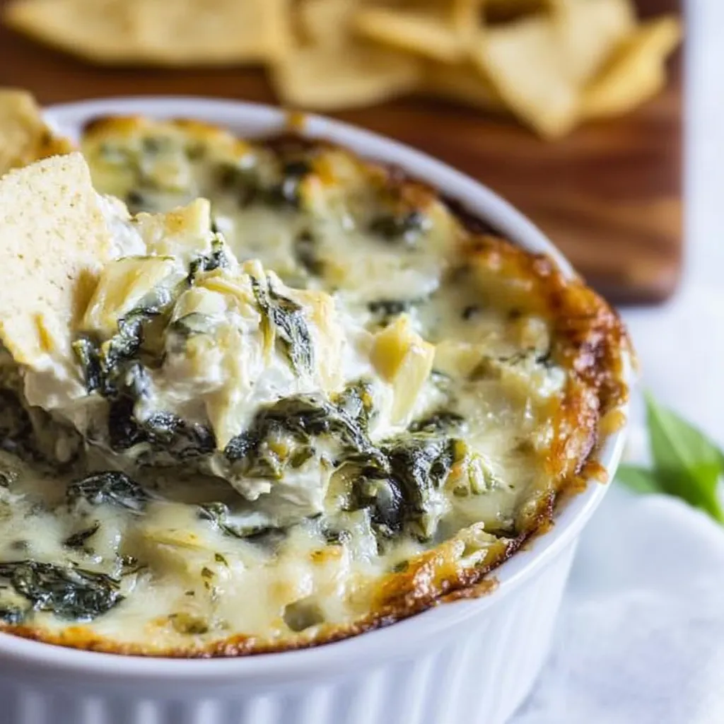 Hot Spinach Artichoke Dip