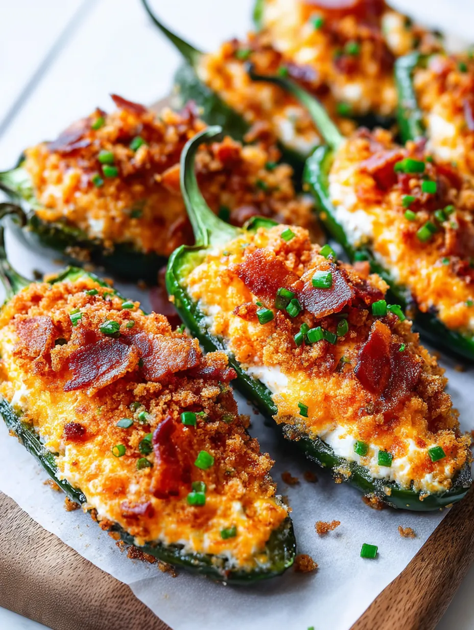 Oven Baked Jalapeño Poppers
