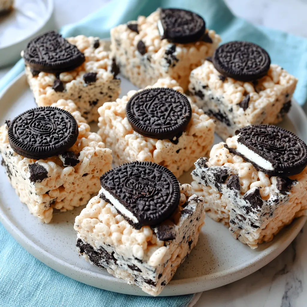 Cookies and Cream Rice Krispie