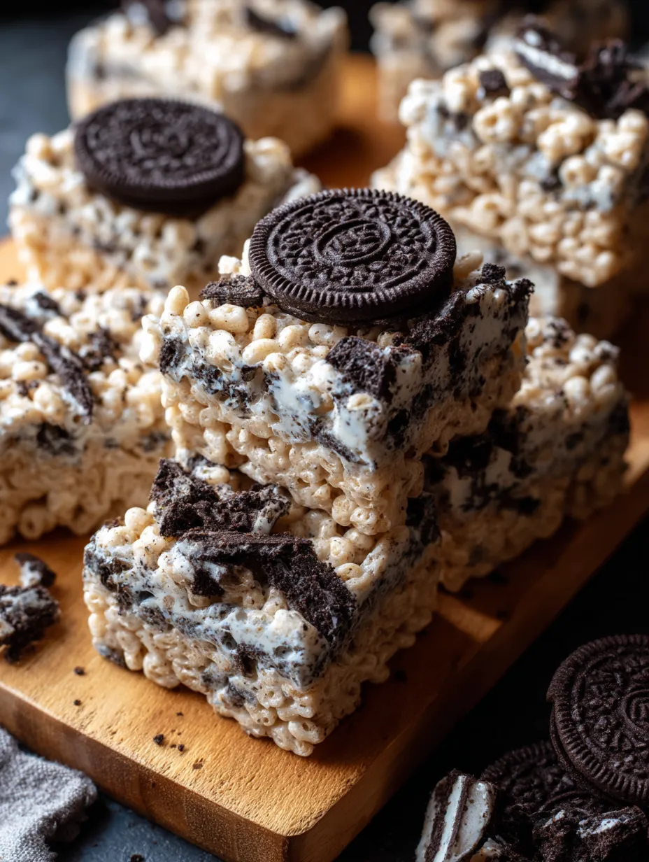 Cookies and Cream Rice Krispie