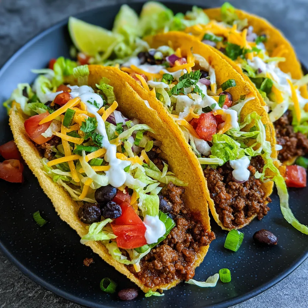 Easy Beef Soft Taco Recipe