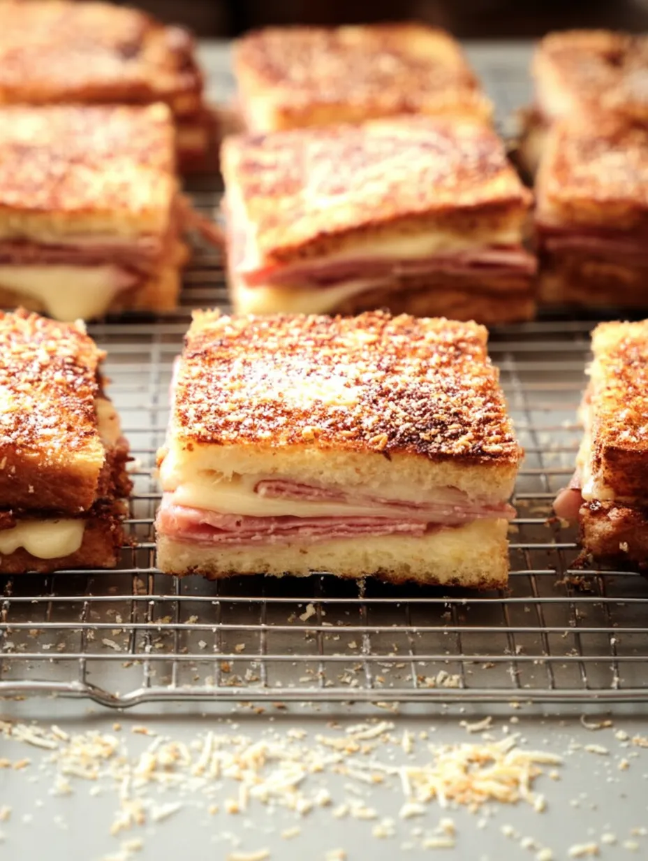 Torta de Fiambre (Baked Ham & Cheese Sandwiches)