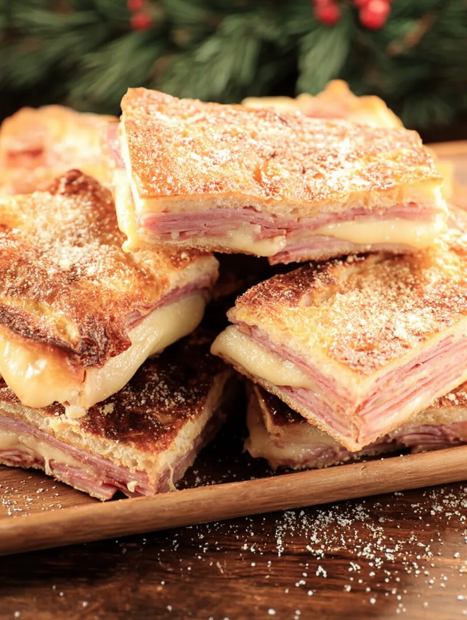 Torta de Fiambre (Baked Ham & Cheese Sandwiches)