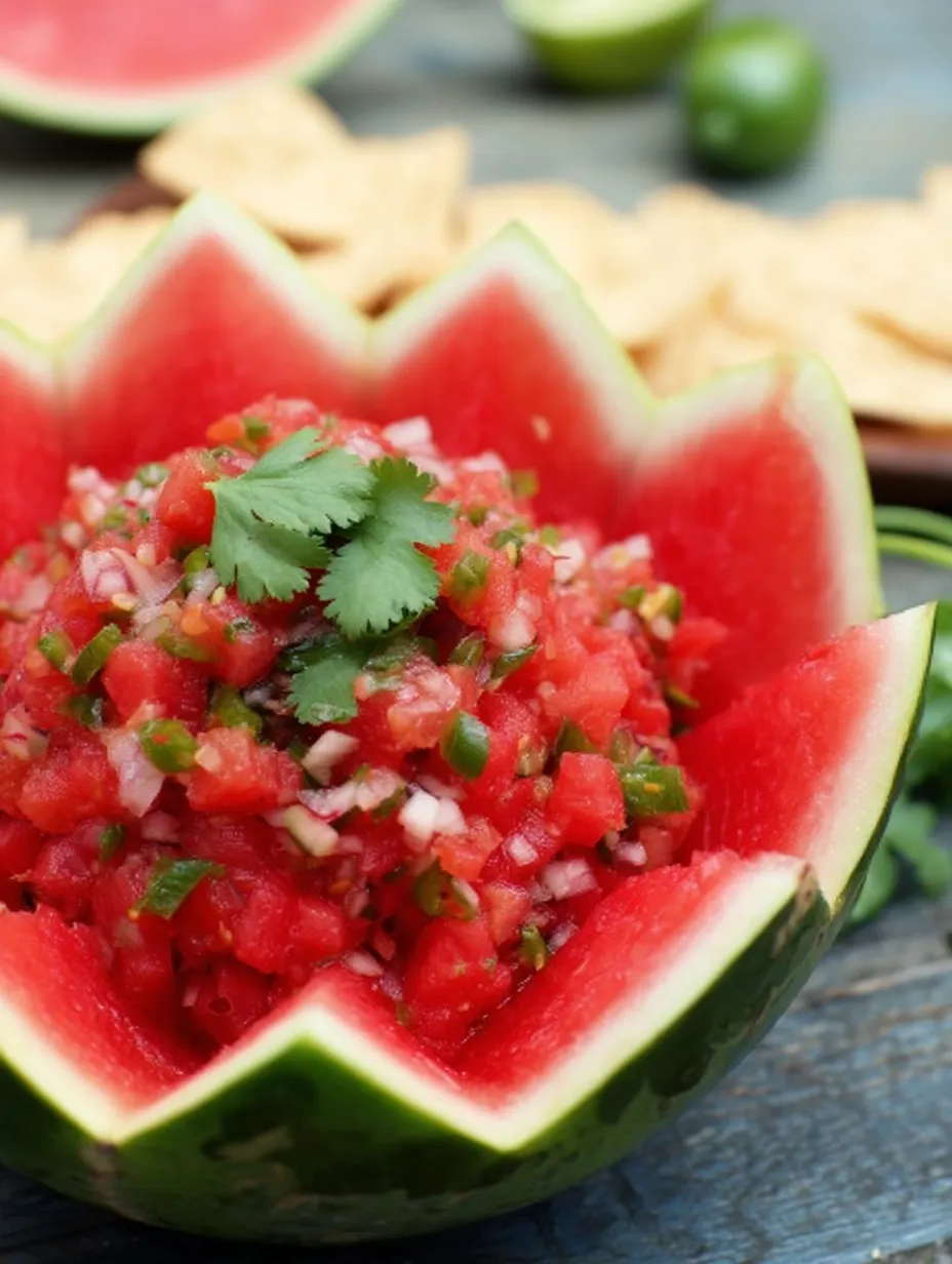 Wowee! Watermelon Salsa