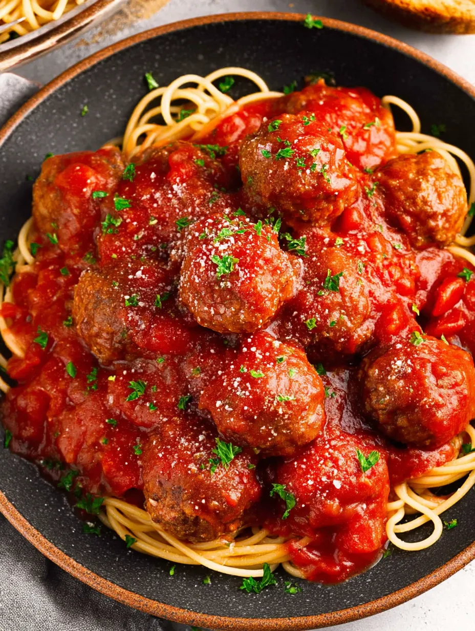 Easy Italian Meatballs