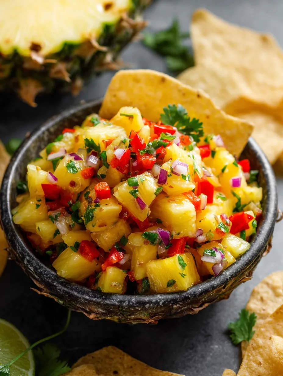 Easy Pineapple Salsa