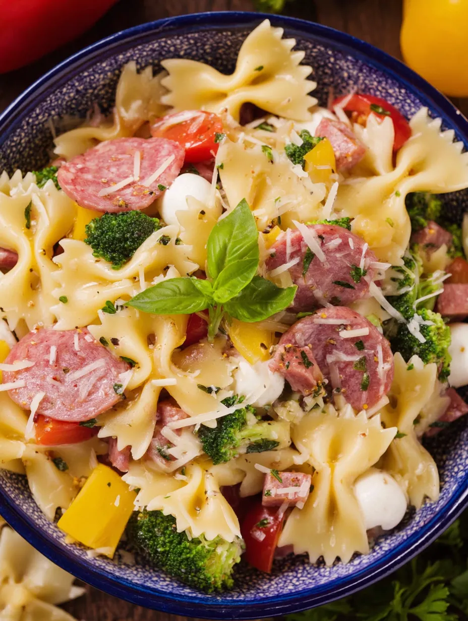 Bow Tie Pasta Salad