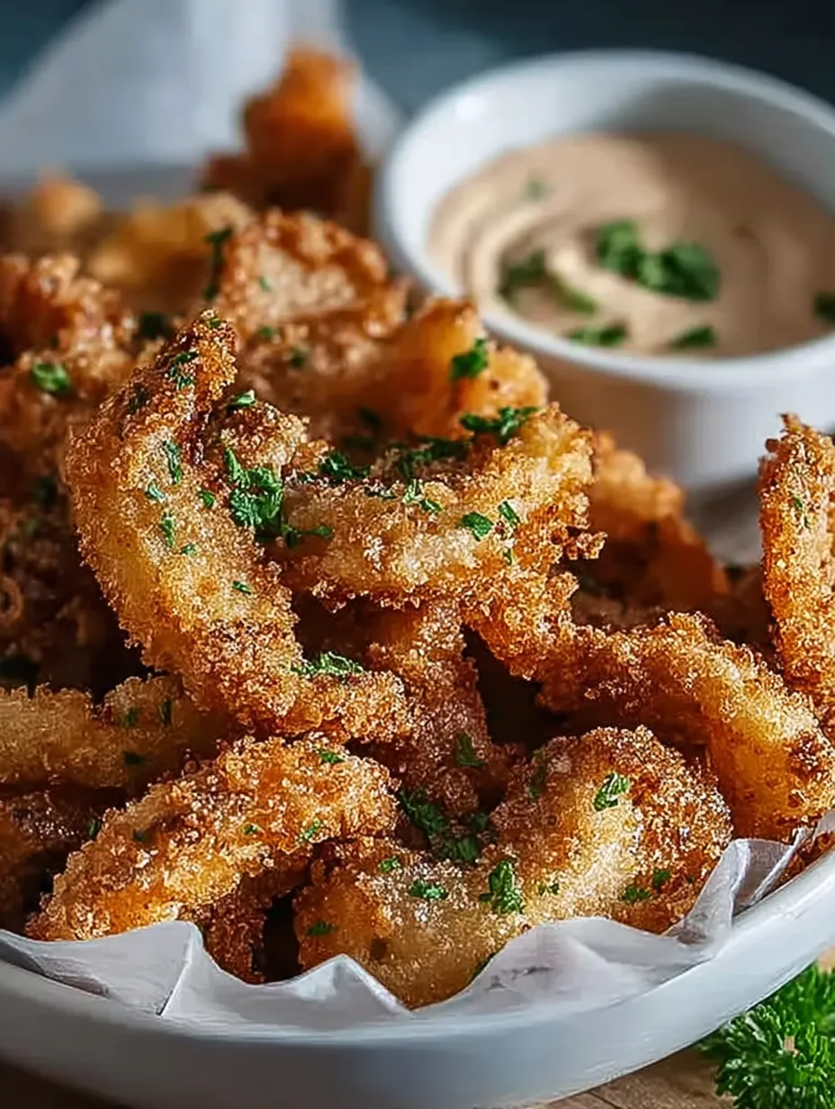Crispy Fried Mushrooms Recipe