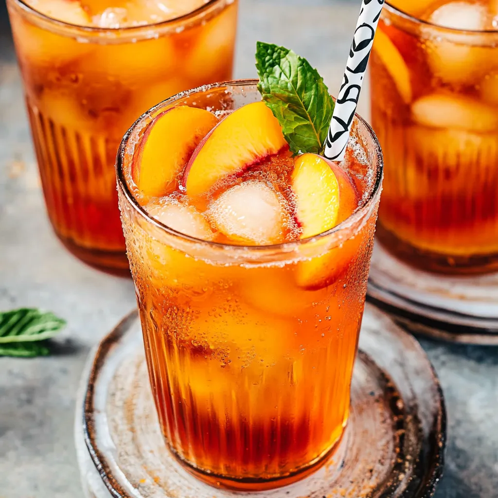 Peach Iced Tea