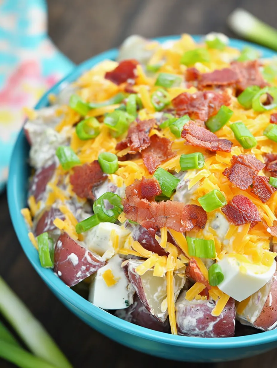 Loaded Red Potato Salad
