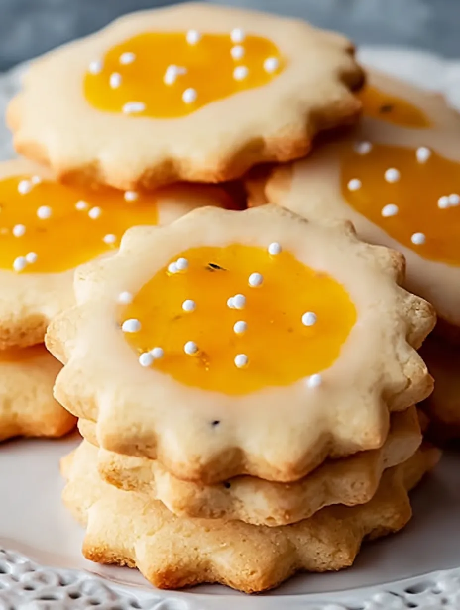 Cardamom Orange Glaze Cookies