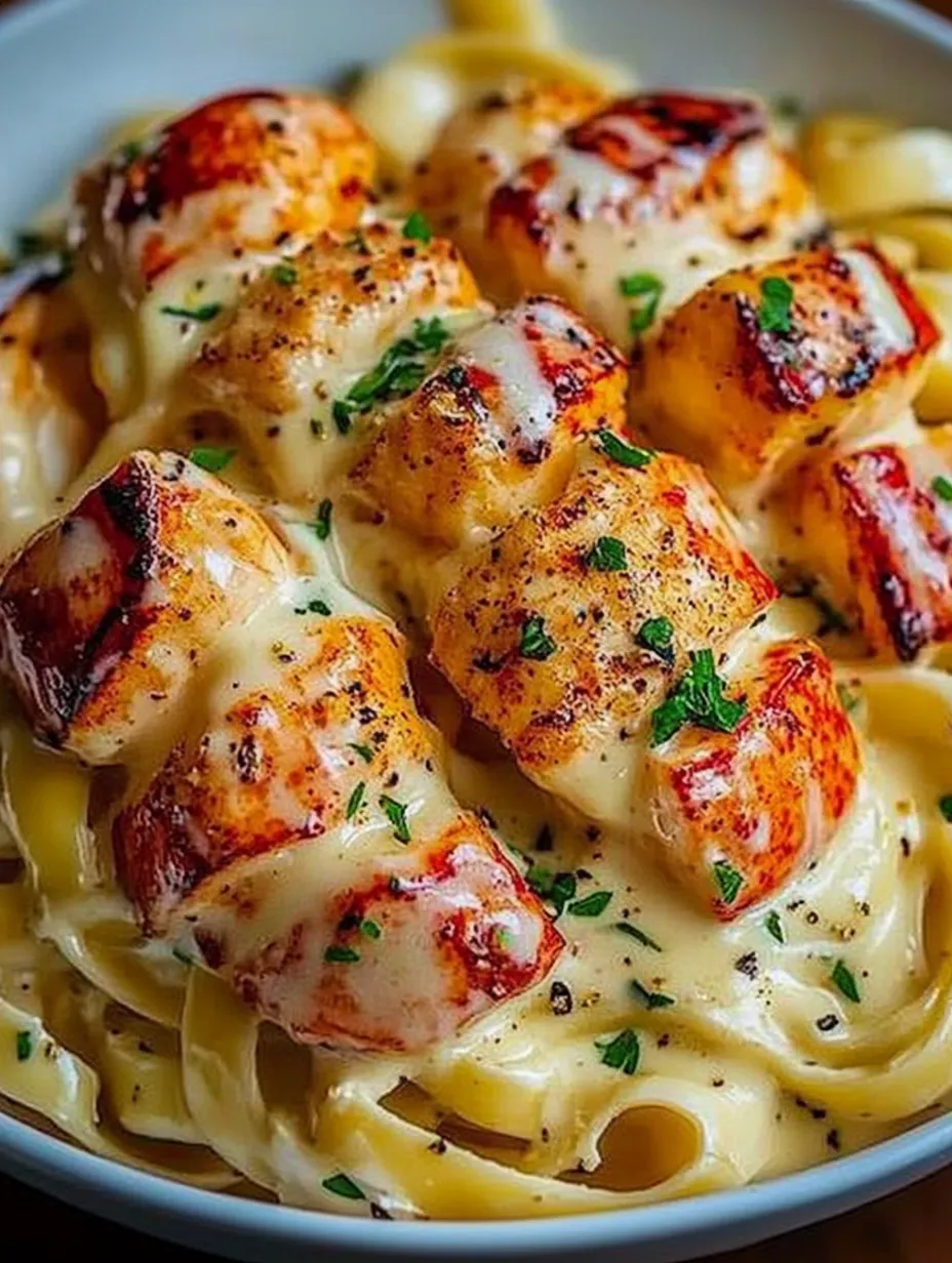 Lobster Alfredo Pasta