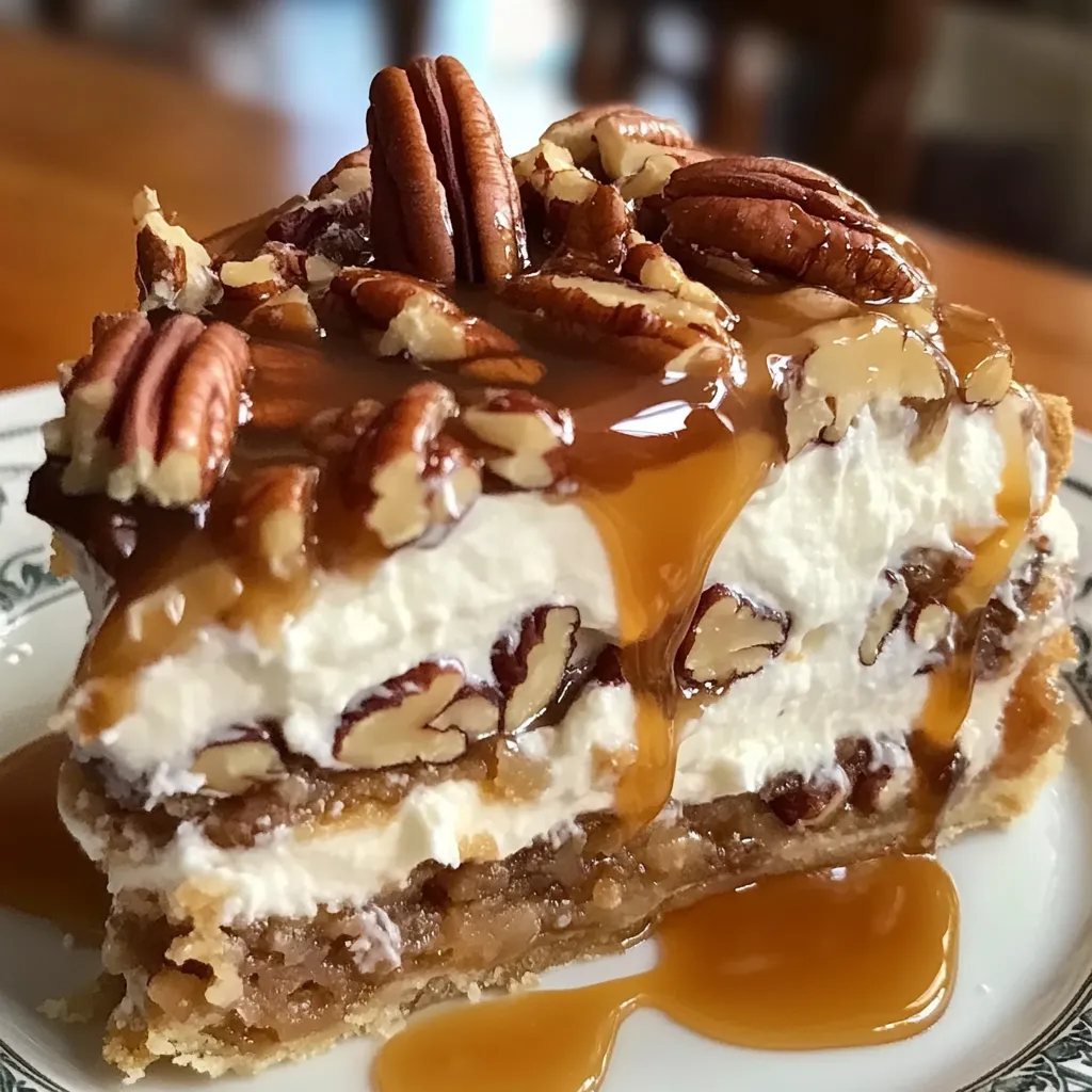 Butter Pecan Praline Poke Cake Recipe