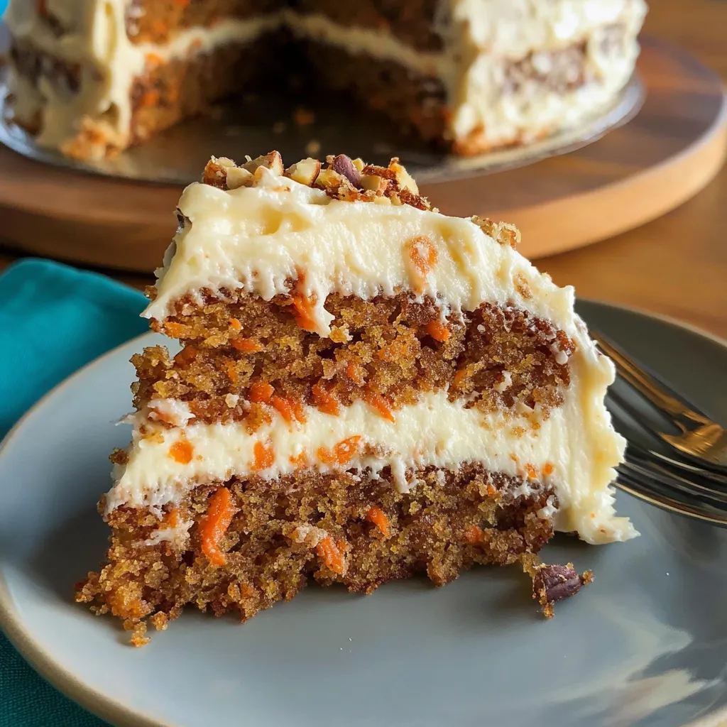 Moist Carrot Dessert Photo