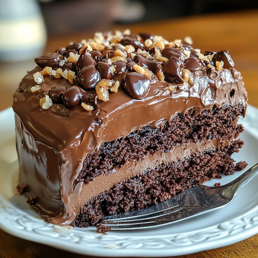 Gooey Chocolate Cake
