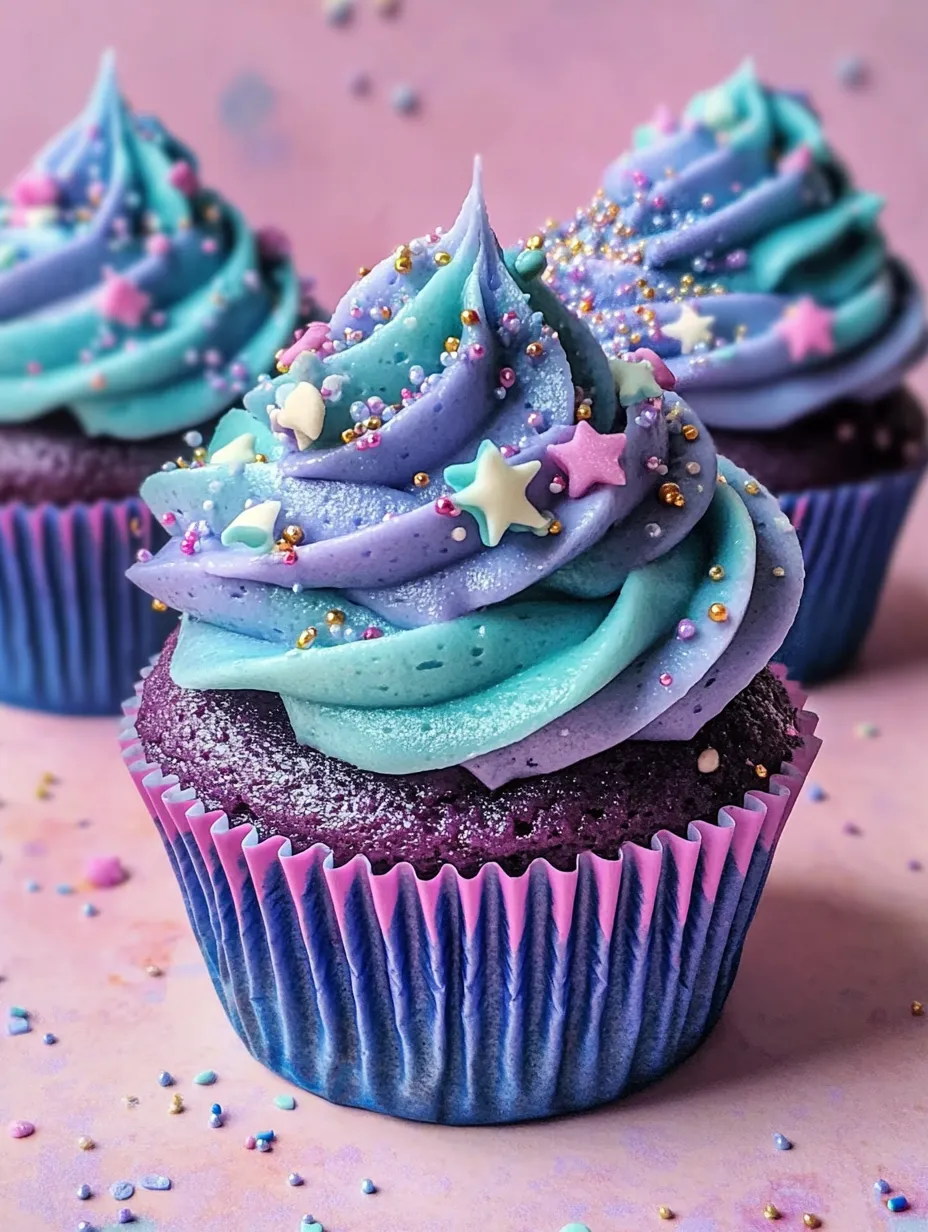 Galaxy Cupcakes Recipe