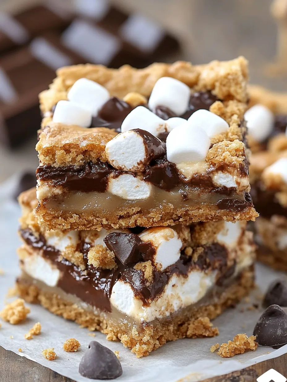 Easy S'mores Seven Layer Bars