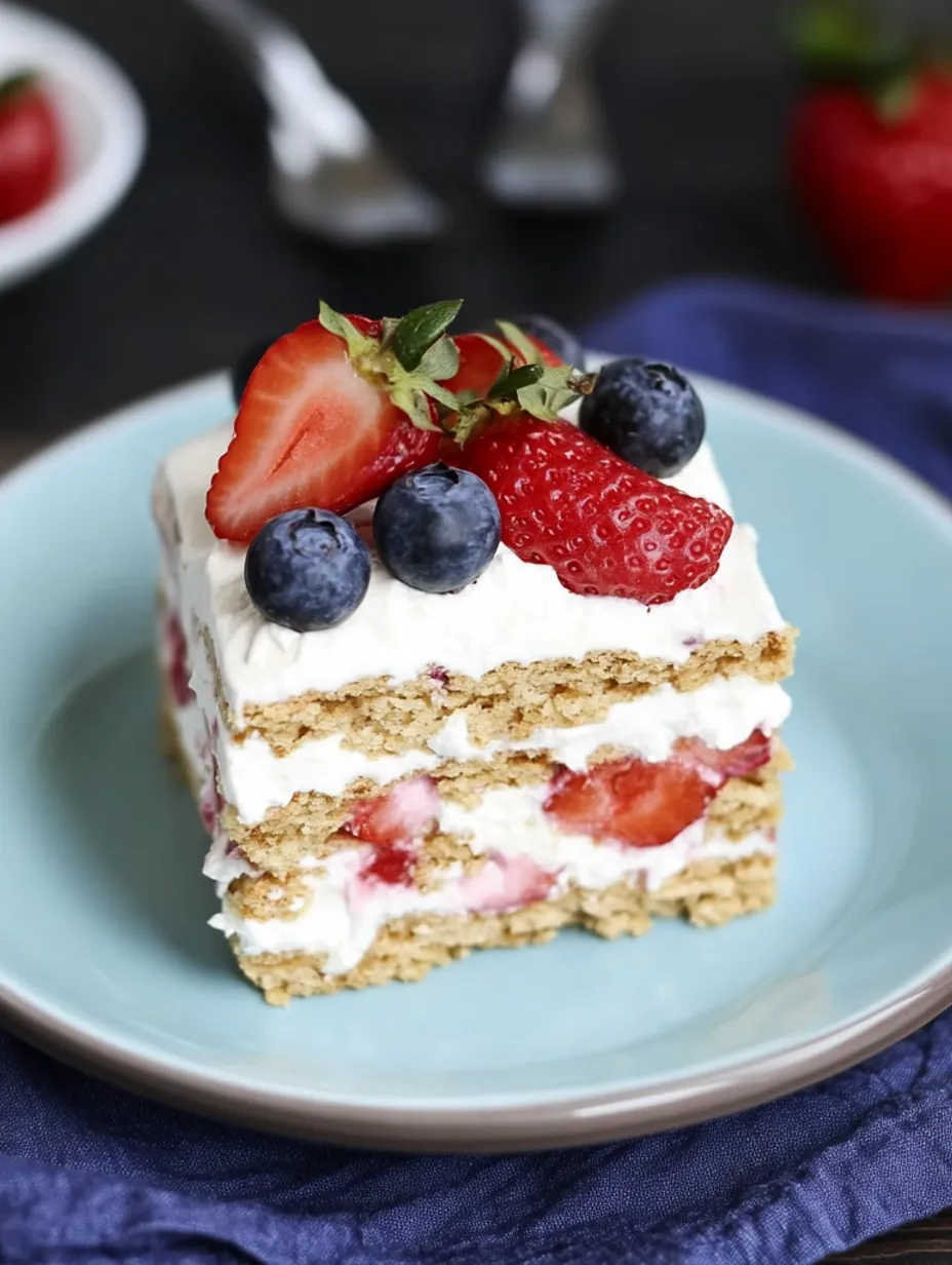 Strawberry Icebox Cake