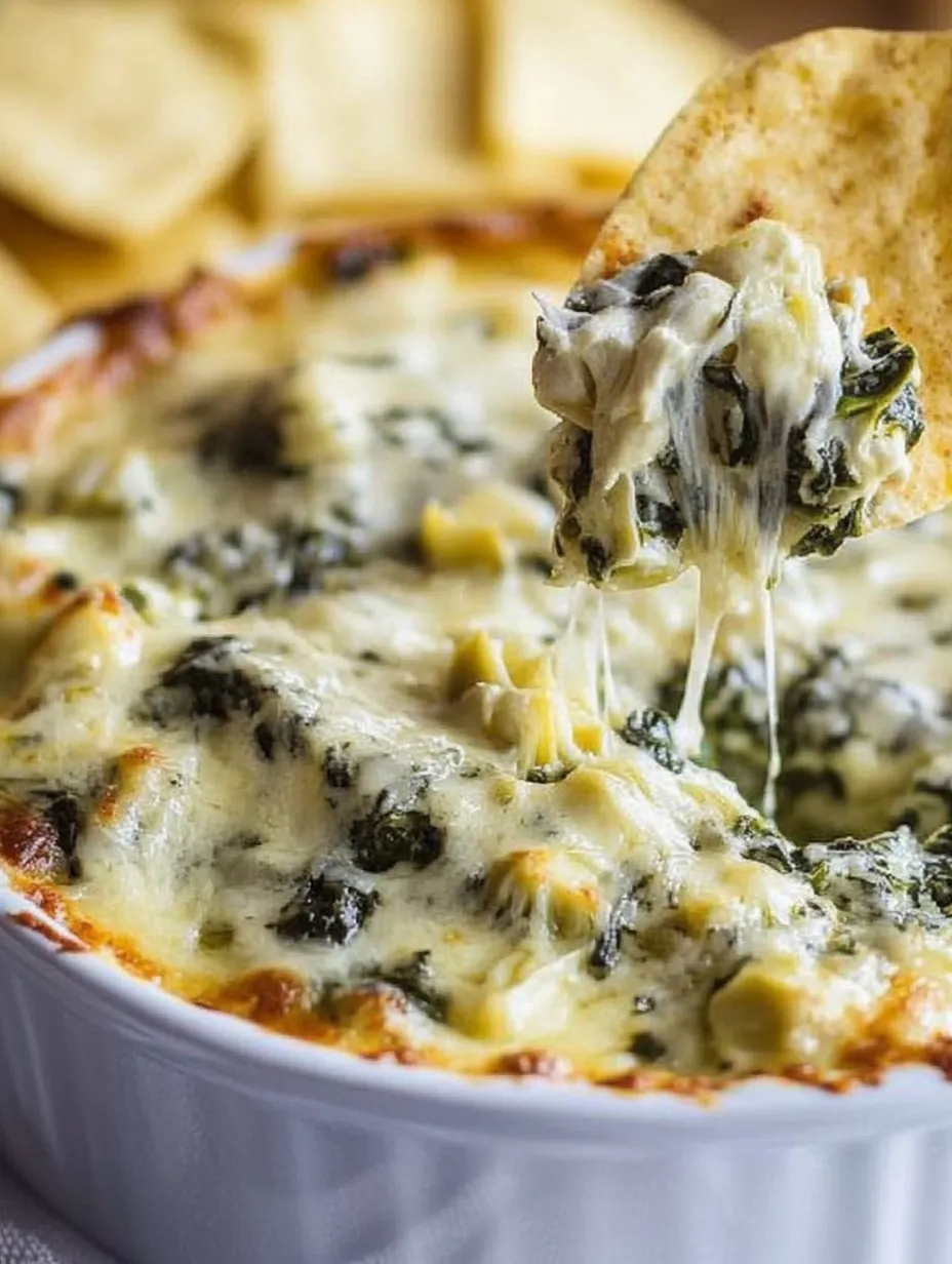 Hot Spinach Artichoke Dip