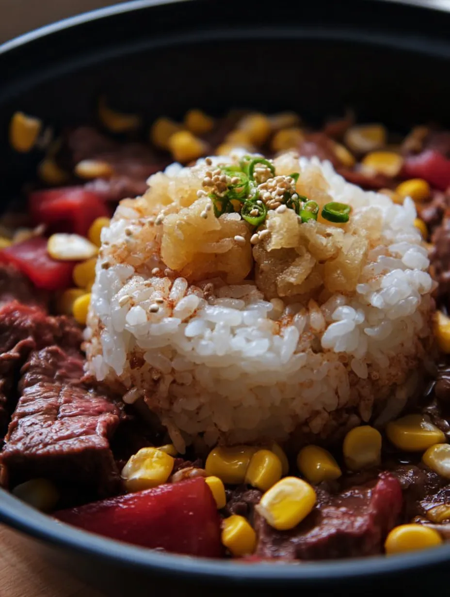 Delicious Beef Pepper Rice