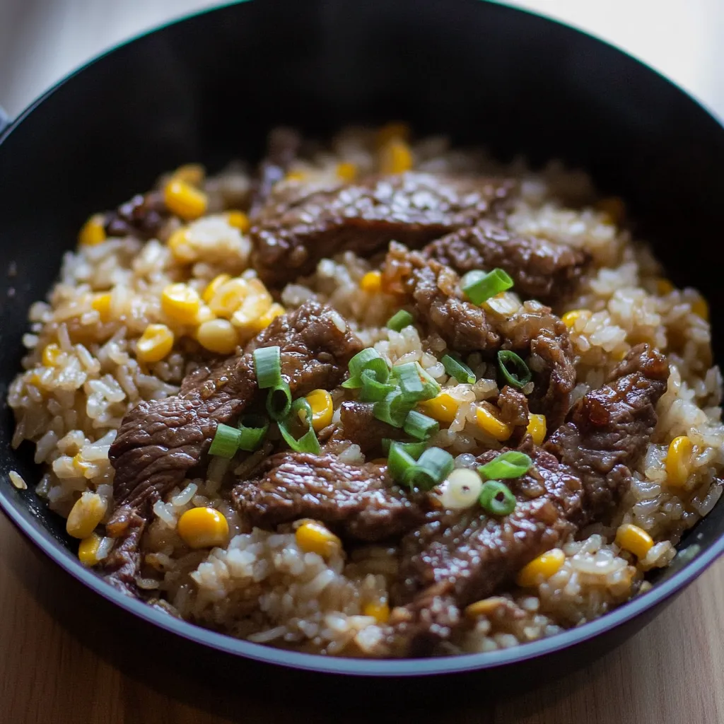 Delicious Beef Pepper Rice