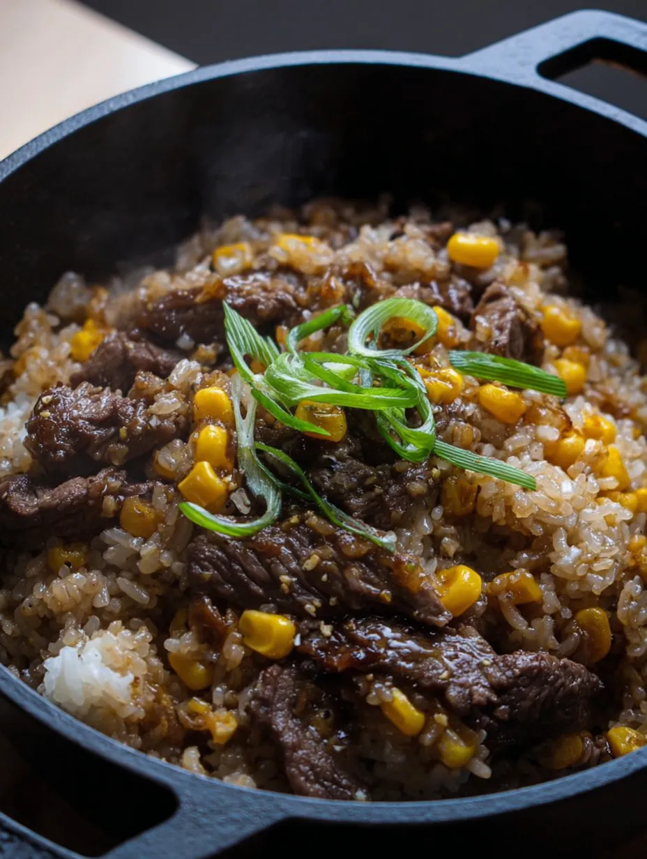 Delicious Beef Pepper Rice
