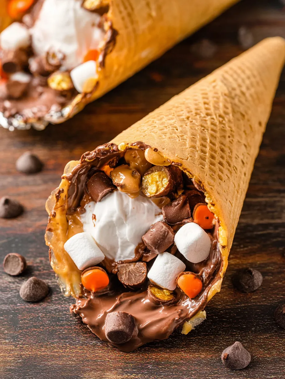 Reese's Campfire Cones