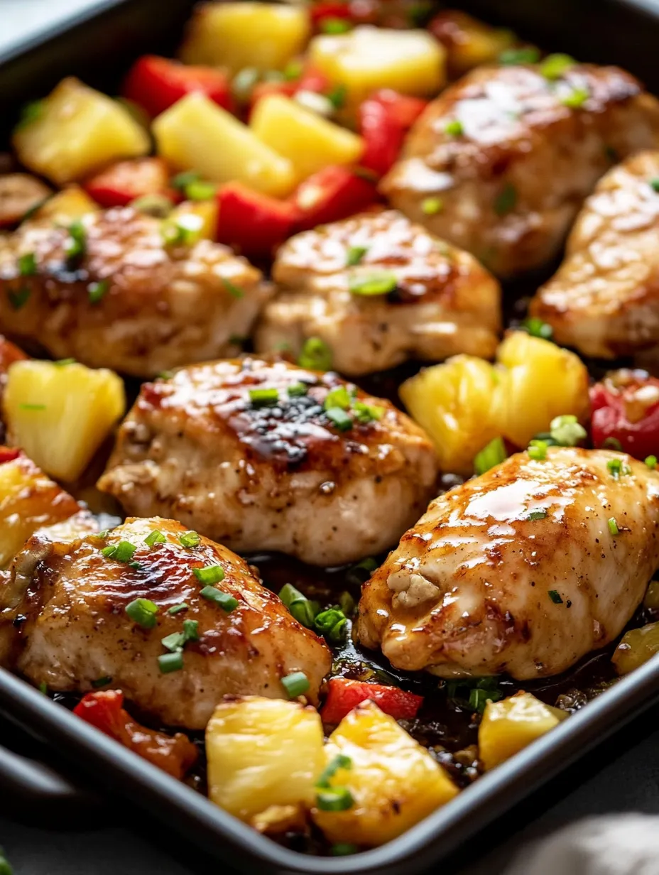 Hawaiian Chicken with Pineapple