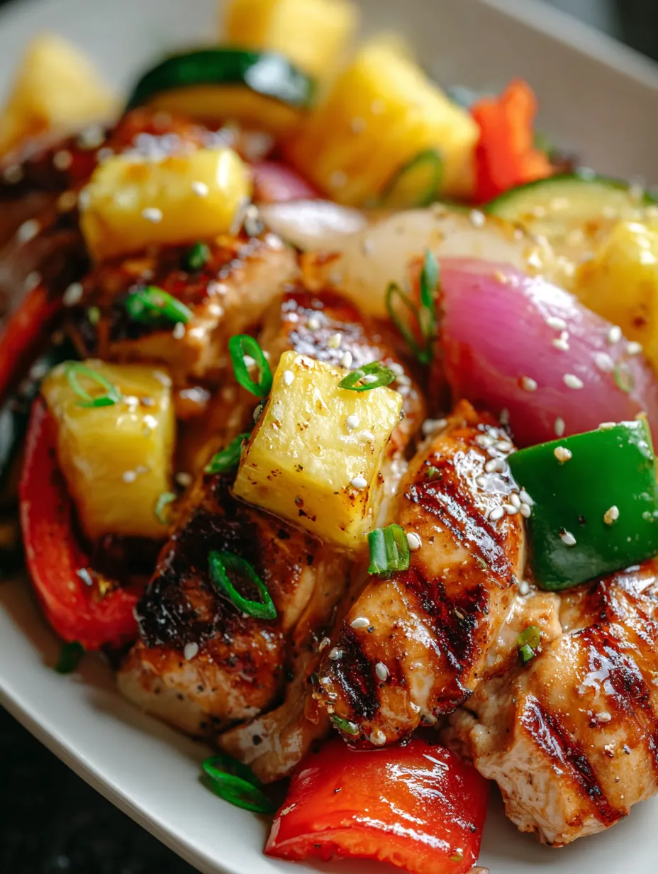 Hawaiian Chicken with Pineapple