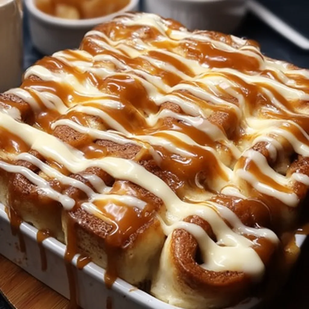 Cinnamon Roll Apple “Lasagna”