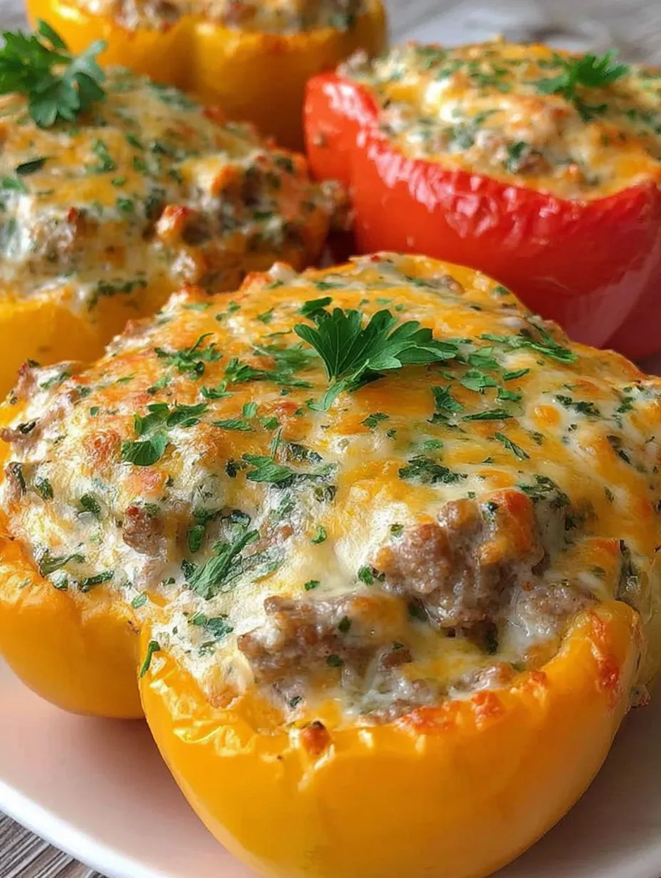 Cream Cheese Stuffed Peppers
