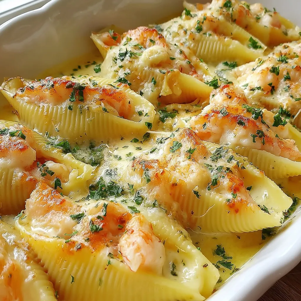 Seafood Stuffed Shells