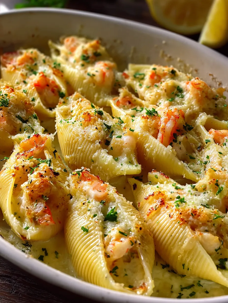 Seafood Stuffed Shells