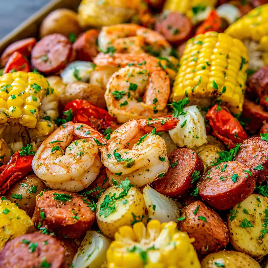 Sheet Pan Shrimp Boil