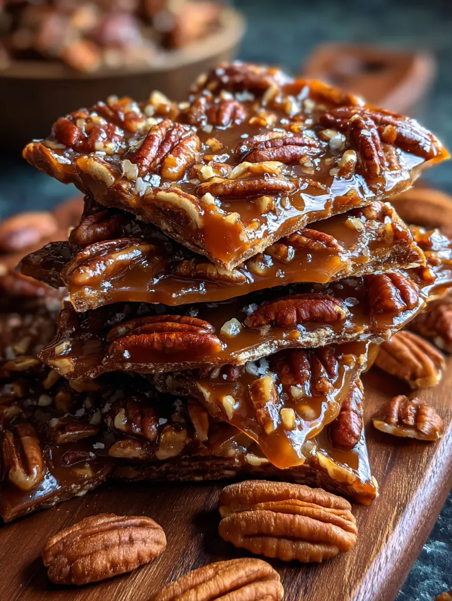 Irresistible Pecan Pie Bark