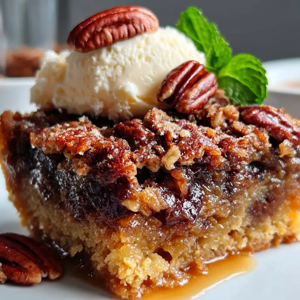 Pecan Pie Dump Cake