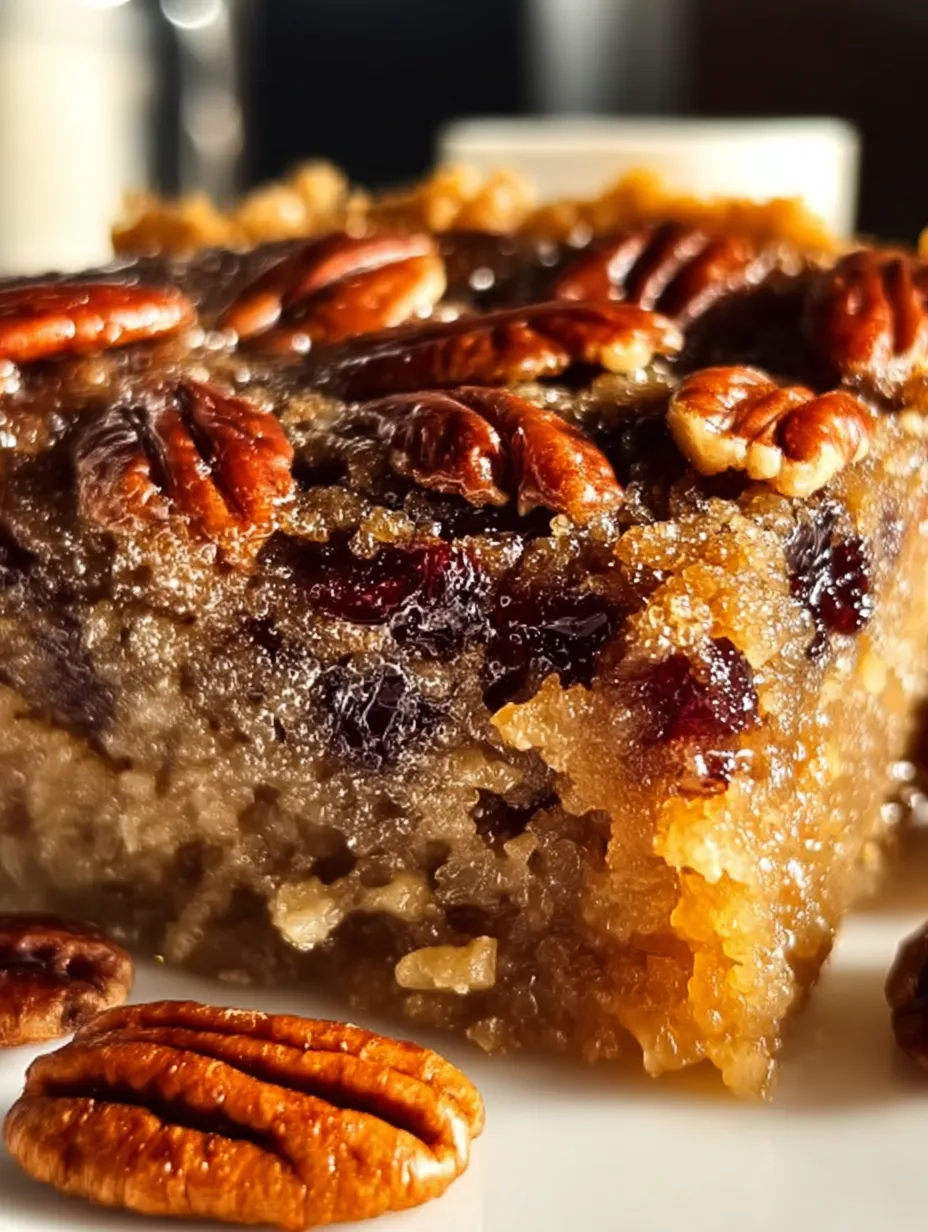Pecan Pie Dump Cake