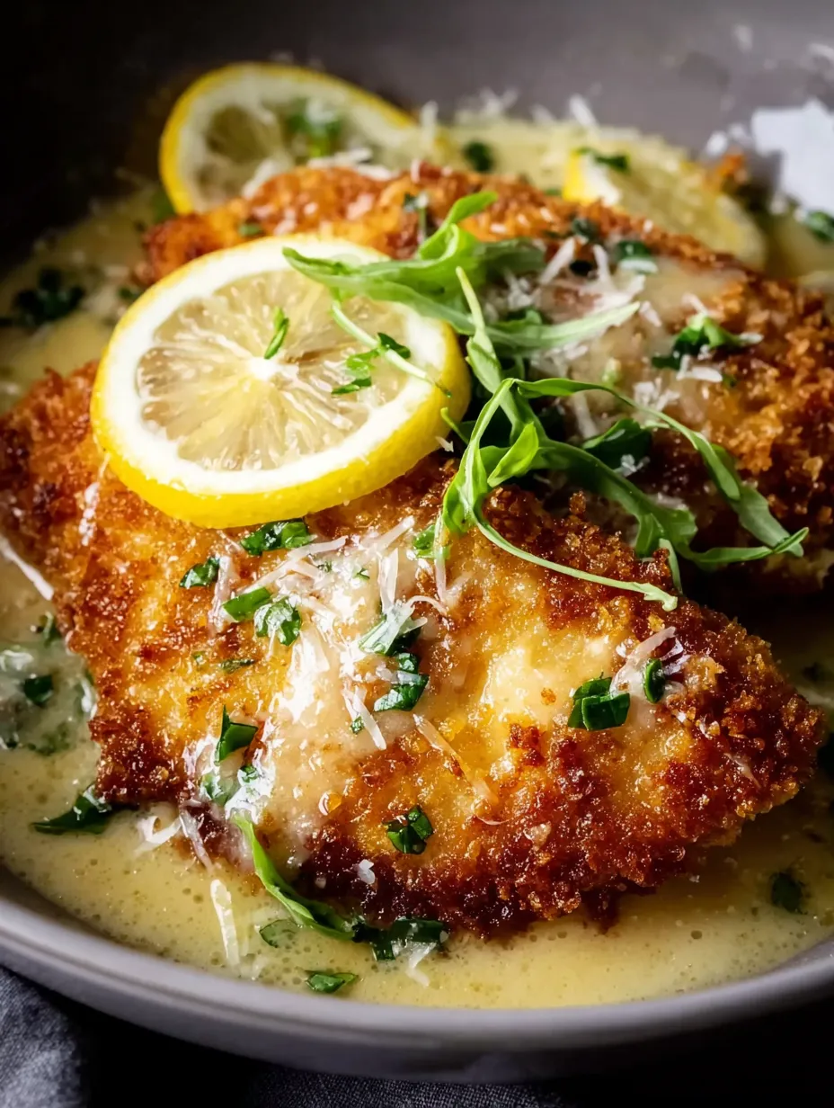 Zesty Lemon Pecorino Crispy Chicken