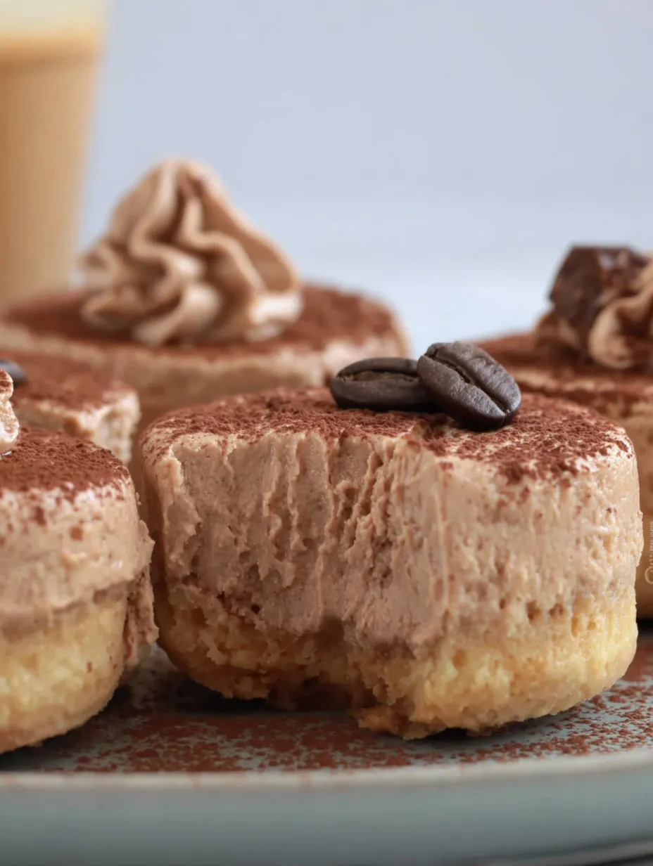 Cafe Mocha Sugar Free Mini Cheesecakes